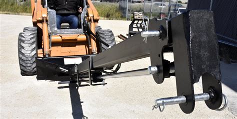 tele boom skid steer|lifting jib for skid steer.